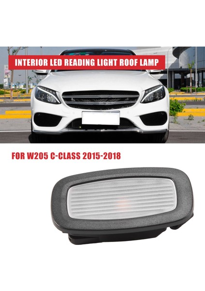 A0009064306 Araba Iç Mekan LED Okuma Lambası Tavan Lambası Mercedes Benz W205 C-Class 2015-2018 Için Uygundur (Yurt Dışından)