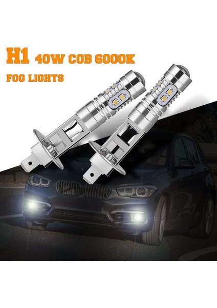 4pcs H1 LED Far Sis Sürüş Ampulleri 6000K Süper Beyaz 200W (Yurt Dışından) fırsatları