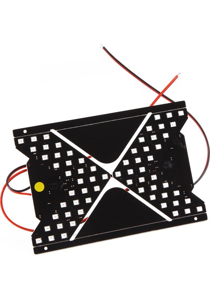 2 Adet Amber Sarı 33-Smd Sıralı LED Oklar Araba Yan Ayna Dönüş Sinyali Işıkları Için (Yurt Dışından)