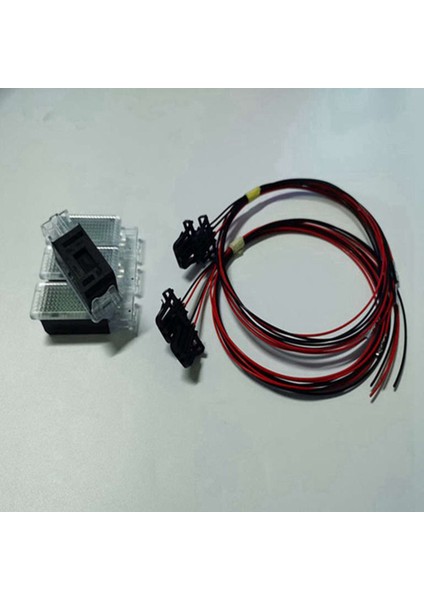 5GG947409 Golf Mk6 Mk7 Jetta Mk5 Mk6 Tiguan Passat B7 B6 Için Kablo Demeti ile Araba LED Ayak Boşluğu Aydınlatma Basamak Lambaları (Yurt Dışından)