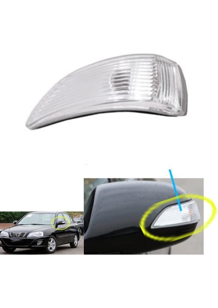 1 Çift Hyundai Elantra Hd 2006-2010 Dikiz Aynası Dönüş Sinyal Işığı Dikiz Yan Lamba Kapağı 876142H000 876242H000 (Yurt Dışından) modelleri