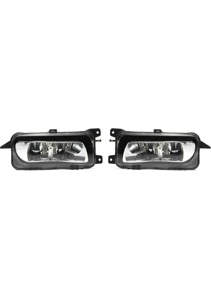 1 Çift Ön Tampon LED Sis Lambası Assy A9438200156 A9438200056 Mercedes Benz Actros Mp2 Mp3 Kamyon LED Sürüş Işıkları (Yurt Dışından)