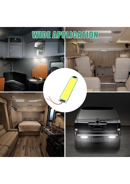 4 Adet 24V 105LED Cob LED Iç Işık Cob Kabin Işıkları Rv Tavan Işıkları Arabalar Için Okuma Işıkları Kampçılar Karavanlar Rv (Yurt Dışından)