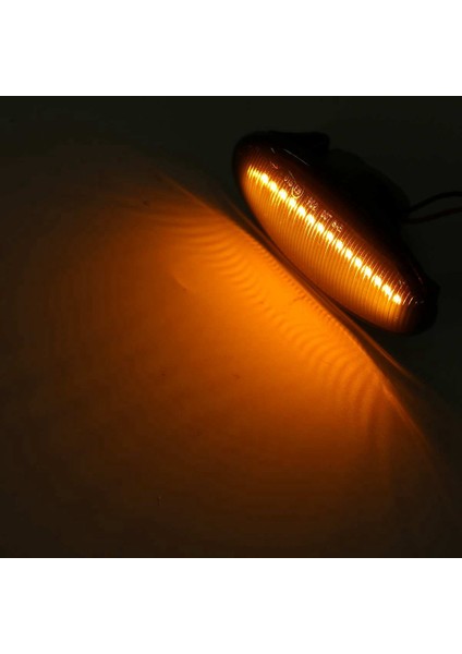 Nissan Navara D22 NP300 1998-2005 Datsun Frontier Fiera Için LED Dinamik Ön Çamurluk Yan Işaret Lambası Dönüş Sinyal Lambası (Yurt Dışından)