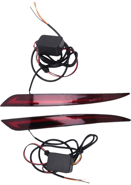 Ford Mondeo 5 Mk5 2013-2018 Için Araba LED Arka Tampon Işığı Fren Yansıtıcı Sis Lambası Arka Tampon Dönüş Sinyali (Yurt Dışından)