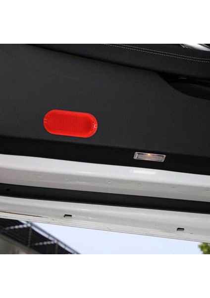 2 Adet Kırmızı Iç Kapı Paneli Uyarı Işığı Kapağı Reflektör Polo Beetle Caddy Touran 6Q0947419 (Yurt Dışından)