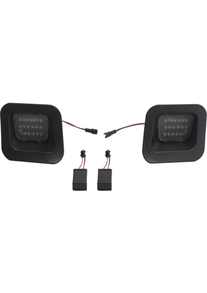 Duman Araba Arka Plaka Işıkları LED Lisans Numarası Plaka Işıkları Dodge Ram 1500 2500 3500 2003-2018 (Yurt Dışından)