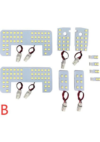 Toyota Prado 150 Serisi TRJ150 GRJ150 GRJ151 LED Oda Lambası Için Erken Orta Geç Aşama TRJ150 B Için Itmeli Anahtar (Yurt Dışından)