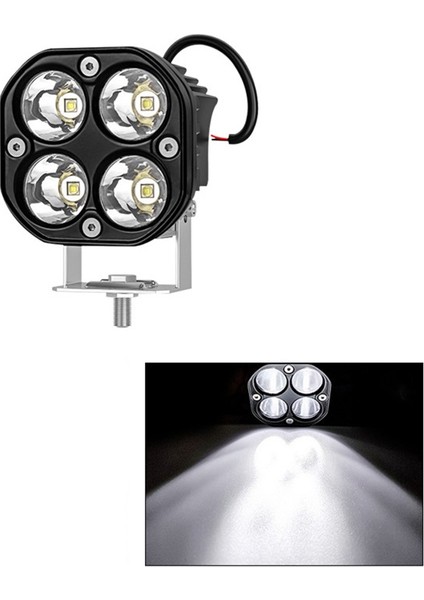 Inç 40W LED Işık Bölmeleri LED Çalışma Işığı Çubuğu Araba Motosiklet Kamyon Offroad Suv Atv Tekne 4WD Araba Aksesuarları (Yurt Dışından)