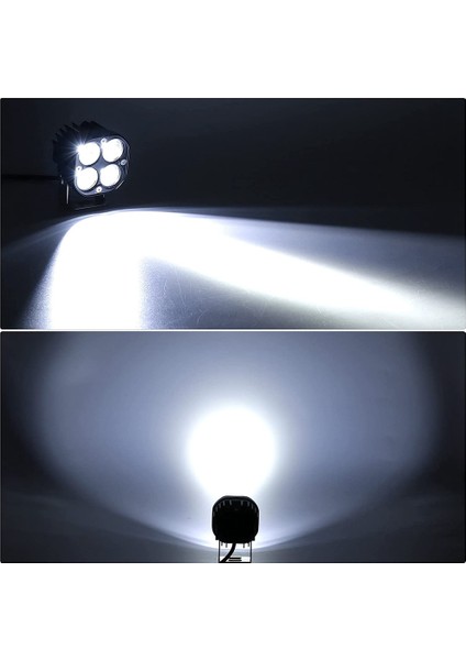 Inç 40W LED Işık Bölmeleri LED Çalışma Işığı Çubuğu Araba Motosiklet Kamyon Offroad Suv Atv Tekne 4WD Araba Aksesuarları (Yurt Dışından)