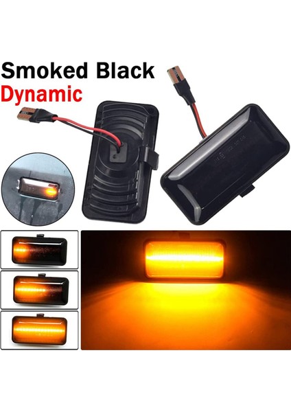 2 Adet Dinamik LED Yan Işaret Lambası Dönüş Sinyali Sinyal Lambası Passat B3 Jetta A2 A3 Golf 2 3 Seat Ibiza 2 Cordoba 1 (Yurt Dışından)