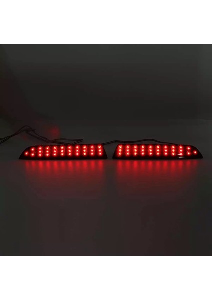 LED Arka Tampon Reflektör Spot Sis Kuyruk Stop Fren Lambaları Mercedes-Benz Vito Viano W447 14-19 Için Yansıtıcı Levha (Yurt Dışından)