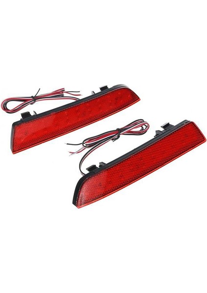 LED Arka Tampon Reflektör Spot Sis Kuyruk Stop Fren Lambaları Mercedes-Benz Vito Viano W447 14-19 Için Yansıtıcı Levha (Yurt Dışından)