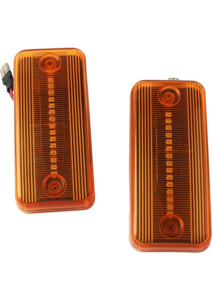 6 Adet Sarı Araba LED Yan Işaret Lambası Dönüş Sinyal Lambası Iveco Fiat Ducato Citroen Peugeot Boxer Renault Volvo Kamyon Için (Yurt Dışından)