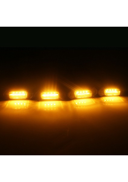 [tak ve Çalıştır] Araba LED Ön Izgara Füme Amber Işık Gündüz Farları Lamba Evrensel Pikap Suv Kamyon Sedan Için (Yurt Dışından) indirimleri