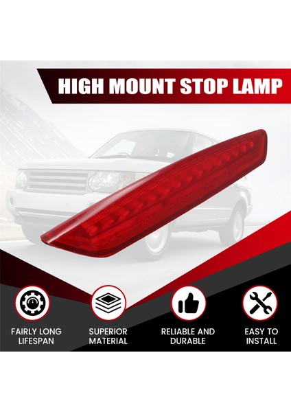 Vw Polo 4 9n 9n3 2002-2010 Için Otomobil Arka Yüksek Seviye Üçüncü Fren Durdurma Lambası Parça Numarası: 6q6 945 097 / 6Q6945097 (Yurt Dışından)