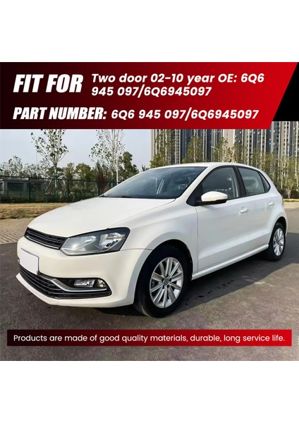 Vw Polo 4 9n 9n3 2002-2010 Için Otomobil Arka Yüksek Seviye Üçüncü Fren Durdurma Lambası Parça Numarası: 6q6 945 097 / 6Q6945097 (Yurt Dışından)