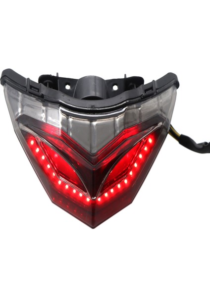 Motosiklet LED Park Lambaları Fren Arka Dönüş Sinyalleri Entegre Işık Kawasaki Ninja 250 300 EX300 Z250 2013-2018 (Yurt Dışından)