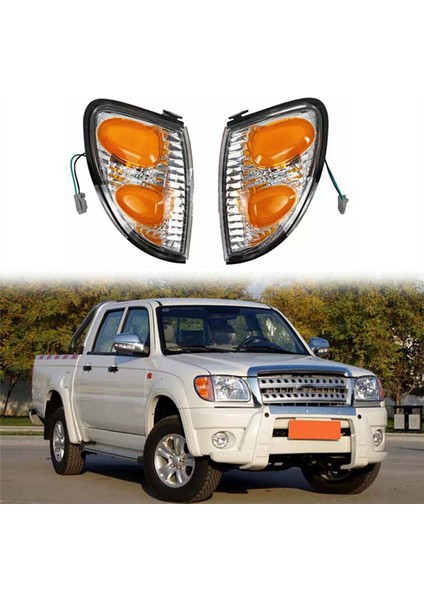 Araba Ön Sağ Taraf Köşe Lambası Dönüş Sinyali Gösterge Işaret Lambası Zx Auto Grandtiger Tuv G3 F1 Için (Yurt Dışından)