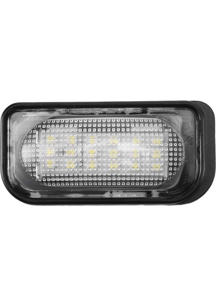 2 Adet Beyaz LED Plaka Lambası Mercedes Benz W203 Araç Plaka Lambası Benz W203 4d 2001-2007 (Yurt Dışından)