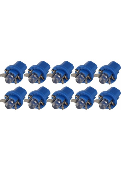 10 Adet Araba Gösterge Paneli Gösterge Tabanı Işık Lambası T5 B8.5d LED Gösterge Işığı Araba Gösterge Paneli Ampulü DC12V Lamba (Yurt Dışından)