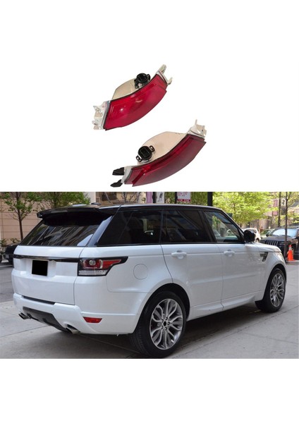 Çift Araba Arka Tampon Sis Lambası (Sol + Sağ) Fren Lambası LR043985 LR043983 Land Rover Range Rover Sport L494 2014-2022 Için (Yurt Dışından)