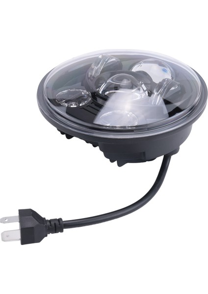 5.75 Inç LED Motosiklet Farı LED Hi/lo Işın Harley Sportster 1200 883 Touring Scrambler Üçlü Far (Yurt Dışından) fiyatları