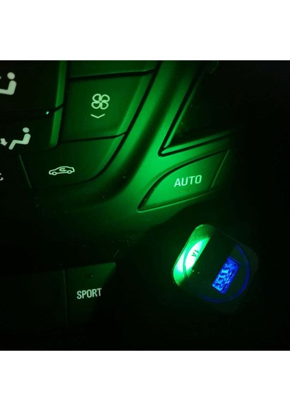Adet Evrensel Mini USB LED Araba Işık Oto Iç Atmosfer Işığı Renkli Dekoratif Lamba Araba Aksesuarları (Yurt Dışından) fırsatları