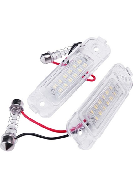 Mercedes-Benz M-Class ml X164 W164 W163 W251 Için Canbus Hatasız LED Plaka Lambası (Yurt Dışından)