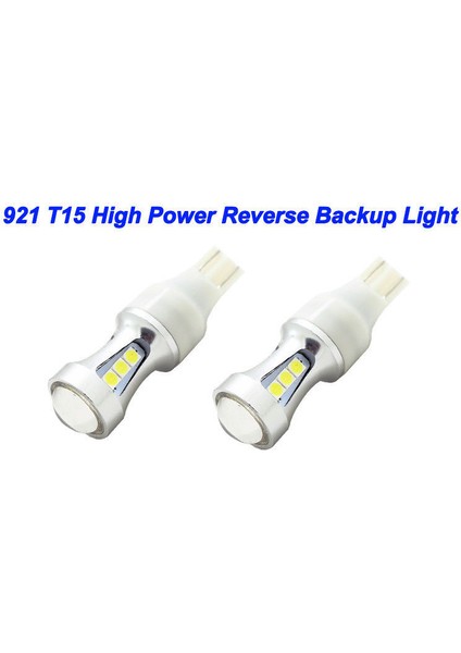 LED Lamba W16W T15 3030 18SMD Araba Kuyruk Yedekleme Ters Ampul (Yurt Dışından)