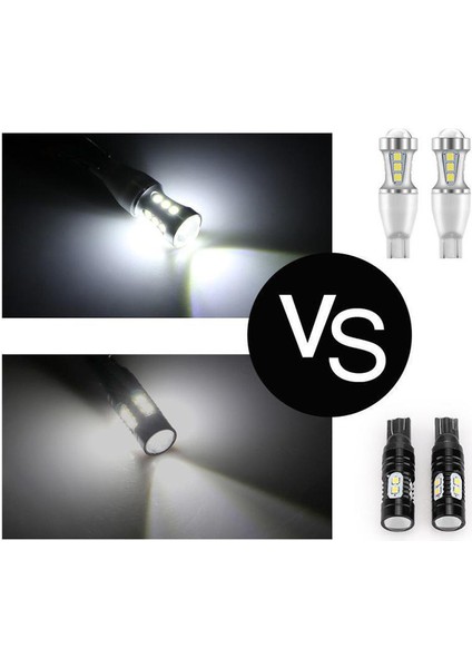 LED Lamba W16W T15 3030 18SMD Araba Kuyruk Yedekleme Ters Ampul (Yurt Dışından)
