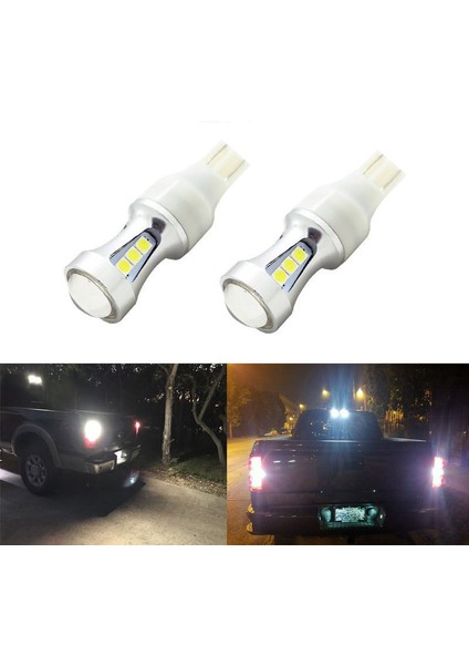 LED Lamba W16W T15 3030 18SMD Araba Kuyruk Yedekleme Ters Ampul (Yurt Dışından)