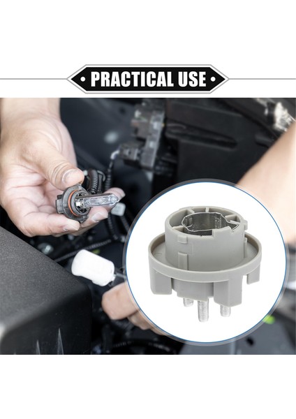 1 Adet Dönüş Sinyal Lambası Ampul Tabanı Soket Lambası Mercedes Benz Sl W124 R129 W140 W202 W168 A0008269582 Benz Aksesuarları (Yurt Dışından)
