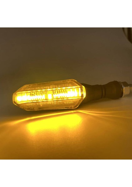 2 Adet Motosiklet LED Dinamik Dönüş Sinyali Gösterge Işığı Dönüş Sinyal Işığı Honda CB250 Kawasaki Yamaha Suzuki (Yurt Dışından) fırsatları