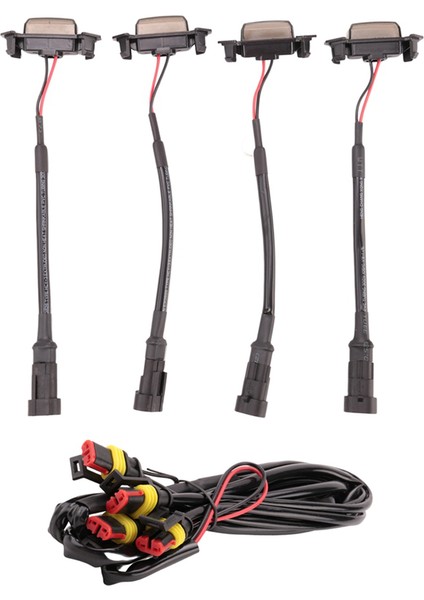 2016-2021 Toyota Tacoma Trd PRO/2019-2021 Rav4 LED Ön Izgara Füme Amber Işık Gündüz Farları Lambası (Yurt Dışından)