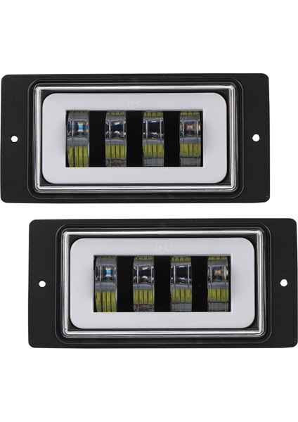 12V 6000K Su Geçirmez LED Araba Motosiklet Muayene Işığı Modifiye Far Yüksek Parlaklık Spot Işığı (Yurt Dışından)