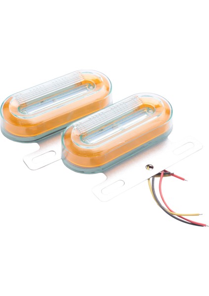 10 Adet 24V 12LED Yan Işık, Sinyal Göstergesi, Araba, Kamyon Için Uygun (Yurt Dışından)
