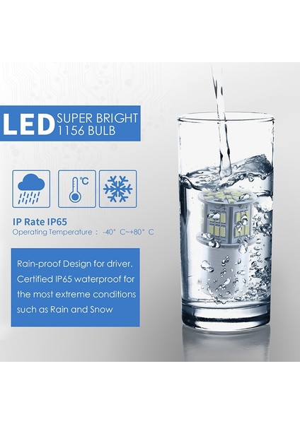 1156 LED Ampul Beyaz 1003 BA15S 1141 7506 LED Ampul 2835 54-Smd (Yurt Dışından) modelleri