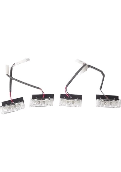 Bir Sürükleme Dört Flaş Işığı Sinyal Işıkları Araba LED Işıkları, Mavi Işık (Yurt Dışından)
