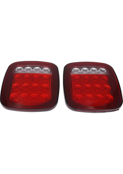 Jeep Için LED Kuyruk Işık Arka Işık Fren Tampon Ters Dönüş Sinyali (Yurt Dışından)