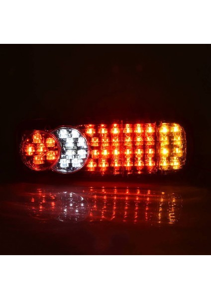 12V 24V 46LED Araba Kamyon LED Arka Kuyruk Işık Uyarı Işıkları Arka Lamba (Yurt Dışından) fırsatları