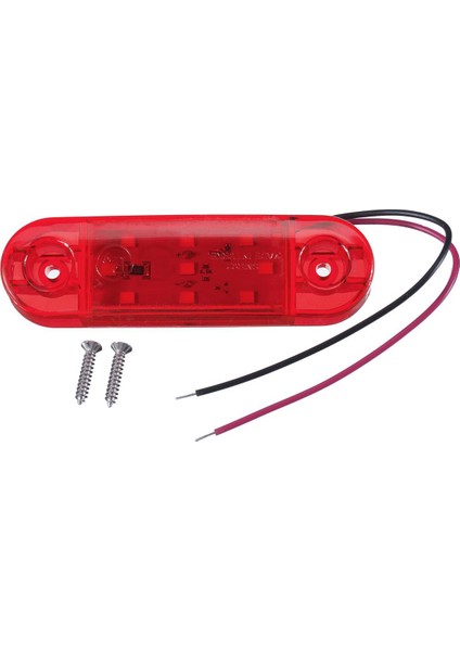 Römork Karavan Kamyon Için 10 Adet 12V-24V 9 LED Kamyon Yan Işaret Işığı (Yurt Dışından) fiyatları