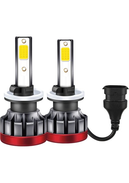 LED Sis Farları Ampul Sarı 3000K 55W 3600 Lümen Dob Çip (880 881) (Yurt Dışından) fiyatları