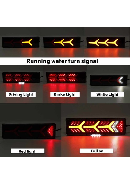 Çift Araba Kuyruk Lambası Dönüş Sinyali Fren Lambası Ters Sinyal Lambası (Yurt Dışından) modelleri