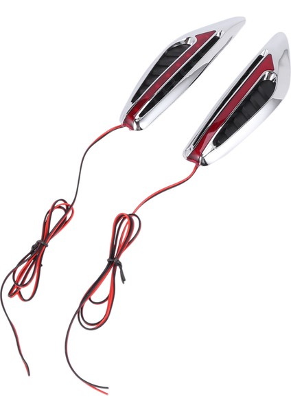 Çift DC12V Otomobil Yaprak Yaprak Dönüş Sinyali, (Kırmızı Işık) (Yurt Dışından) modelleri