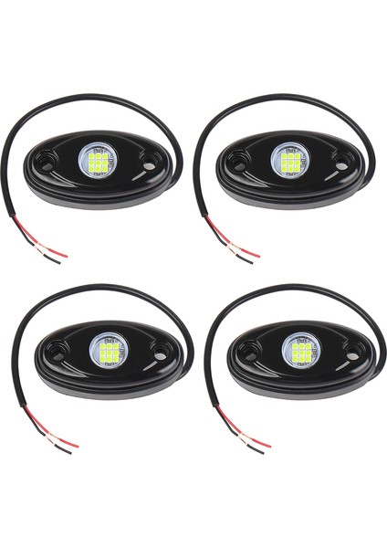 Adet 9led Kaya Işık Kiti Yol Kamyon Tekne Yeşil Için LED Neon Işık (Yurt Dışından)