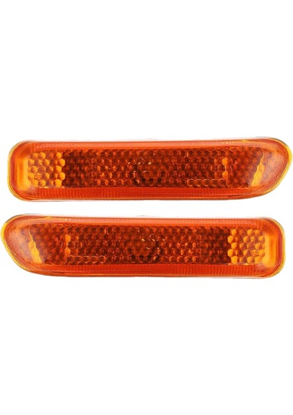 Çamurluk Yan Işaret Işığı Dönüş Lambası Kapağı Sarı Için (Yurt Dışından)