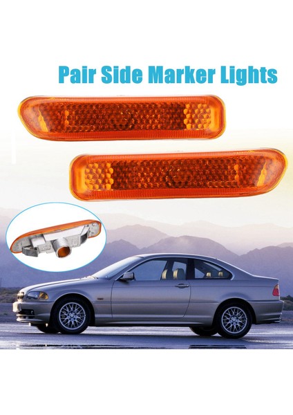 Çamurluk Yan Işaret Işığı Dönüş Lambası Kapağı Sarı Için (Yurt Dışından) fırsatları