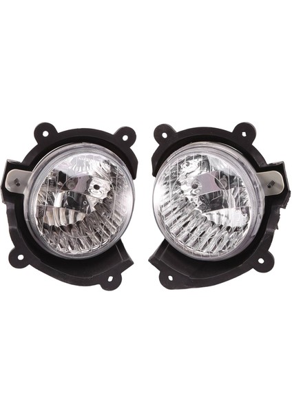 1 Çift Araba Ön Tampon Sis Farları Meclisi Ampul ile Sürüş Lambası (Yurt Dışından)