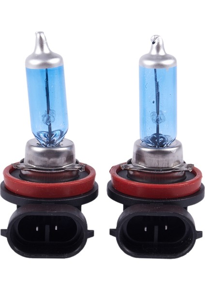 2 Adet H11 100W Süper Beyaz Xenon Far Halojen Lamba Ampuller (Yurt Dışından)